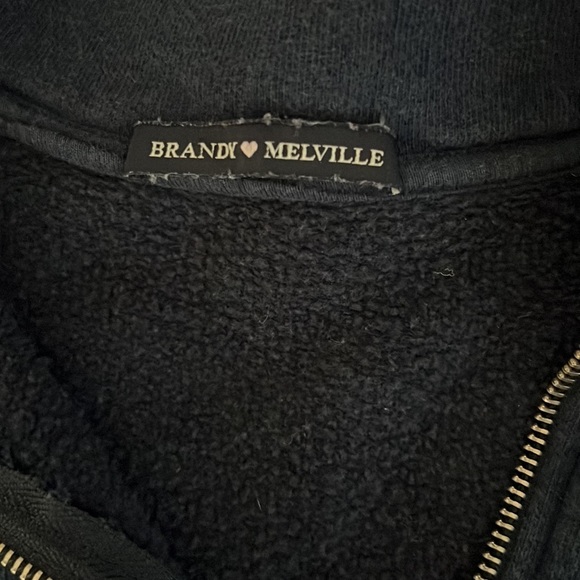 Brandy Melville Tops Brandy Melville Navy Blue Yacht Club Quarter
